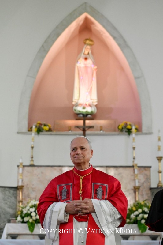 1-Viaje apost&oacute;lico a Angola: Encuentro con los obispos, los sacerdotes, los consagrados, las consagradas y los agentes pastorales en la parroquia de Nuestra Se&ntilde;ora de F&aacute;tima