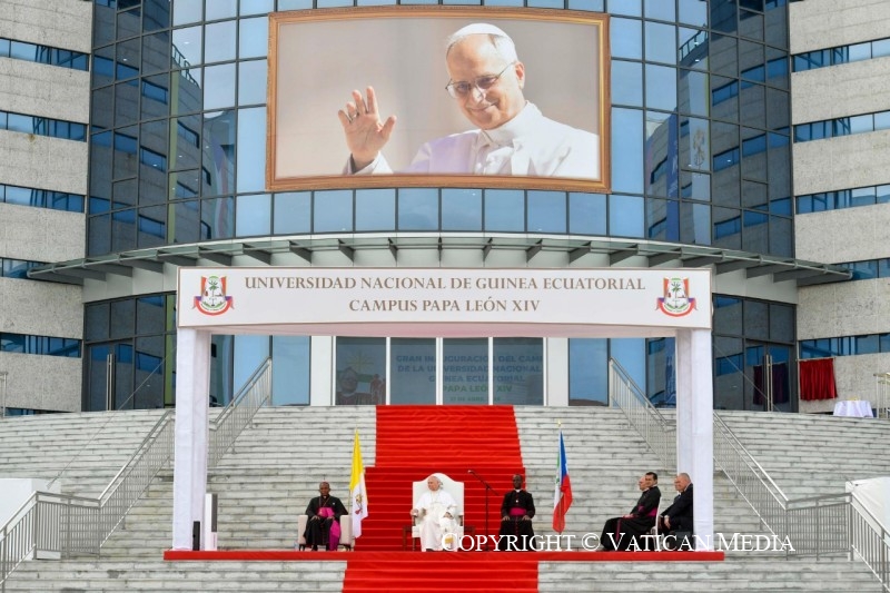 4-Apostolic Journey to Equatorial Guinea: Meeting with the World of Culture