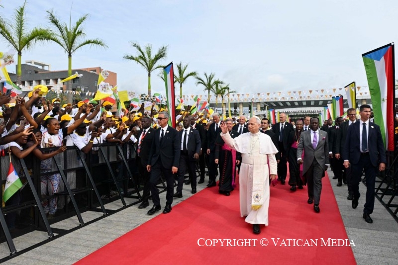 14-Apostolic Journey to Equatorial Guinea: Meeting with the World of Culture