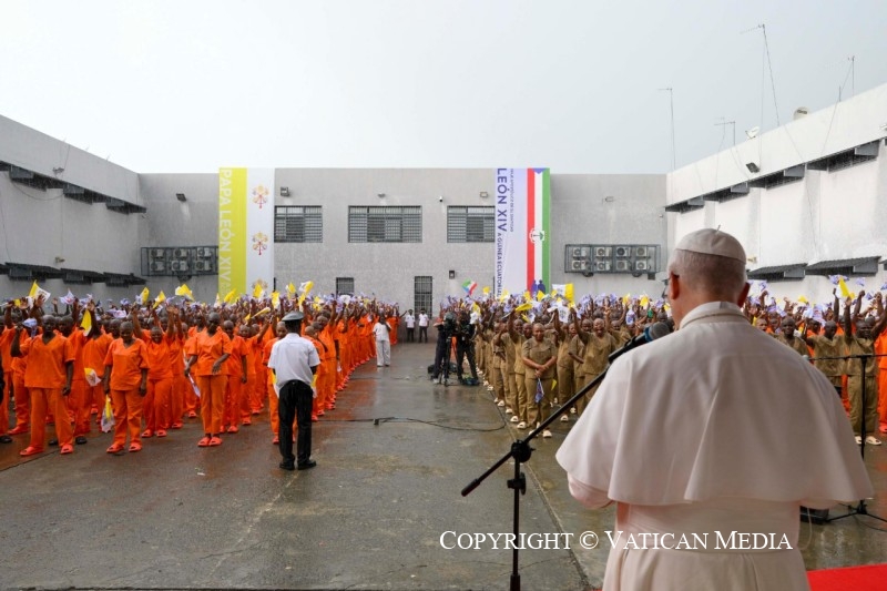 6-Viaje apost&oacute;lico a Guinea Ecuatorial: Visita a la prisi&oacute;n de Bata