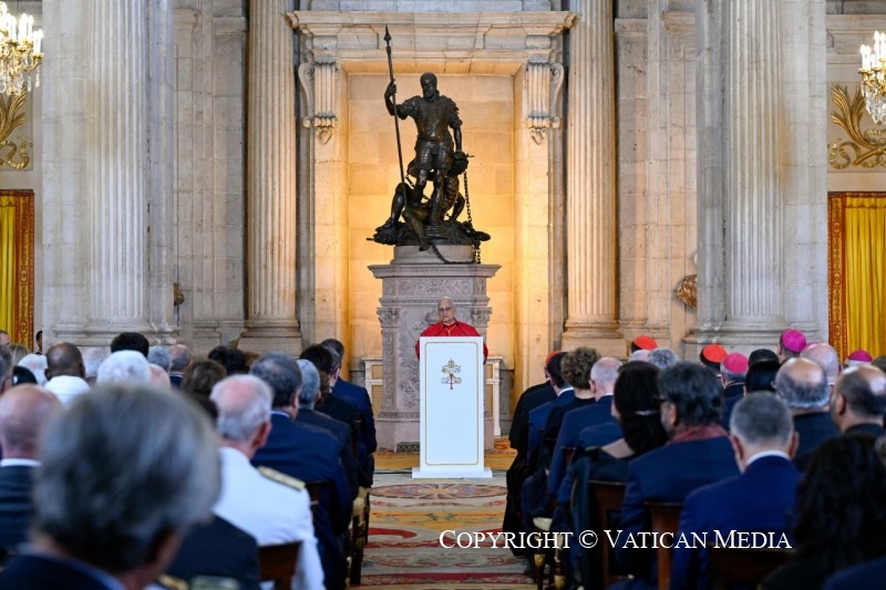 5-Apostolic Journey to Spain: Meeting with the Authorities, Civil Society and the Diplomatic Corps