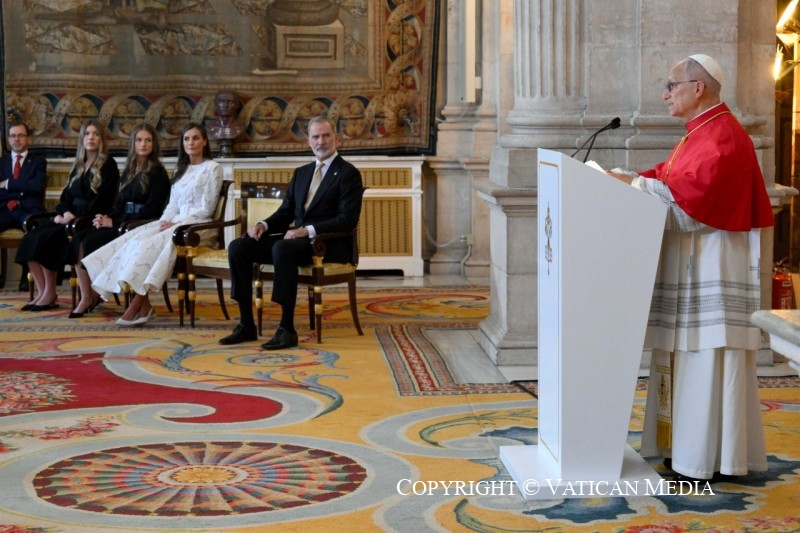 7-Apostolic Journey to Spain: Meeting with the Authorities, Civil Society and the Diplomatic Corps