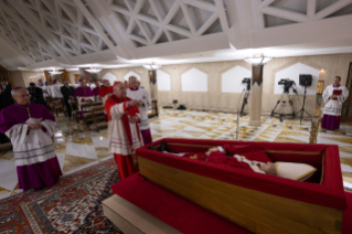 2-Ascertainment of Death and Placement in the Coffin of the Body of the Roman Pontiff Francis