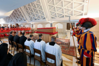 1-Traslado del ferétro del Romano Pontífice Francisco a la Basílica Vaticana