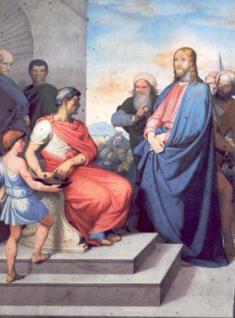 Gesù è giudicato da Pilato: V Stazione