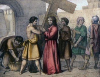 Segunda Estación: Jesús con la cruz a cuestas - Vía Crucis 2013