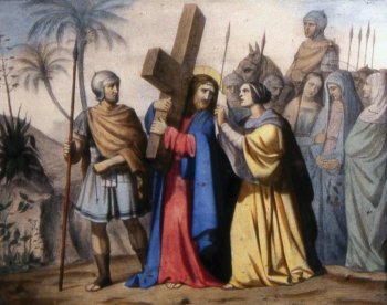 Sexta Estación: La Verónica enjuga el rostro de Jesús - Vía Crucis 2013