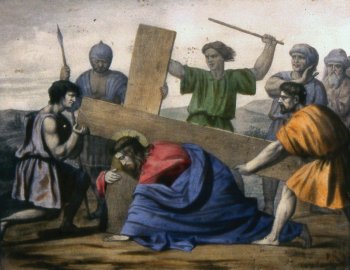 Séptima Estación: Jesús cae por segunda vez - Vía Crucis 2013