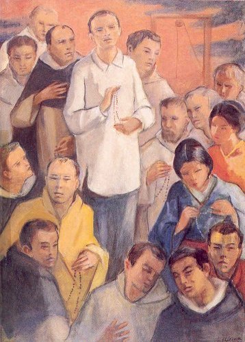Lorenzo Ruiz, Domenico Ibáñez de Erquicia, Giacomo Kyushei Tomonaga e 13 compagni filippini