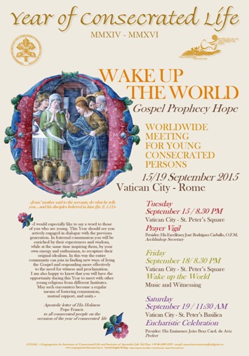 Wake up the World - 15/19 September 2015